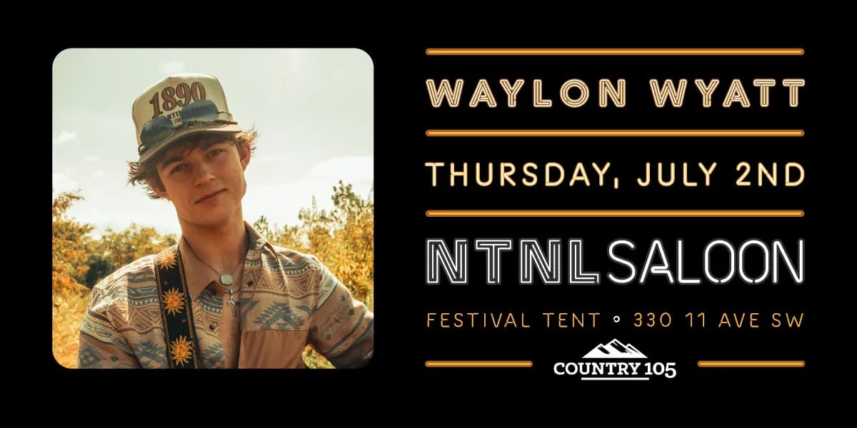 Waylon Wyatt event poster