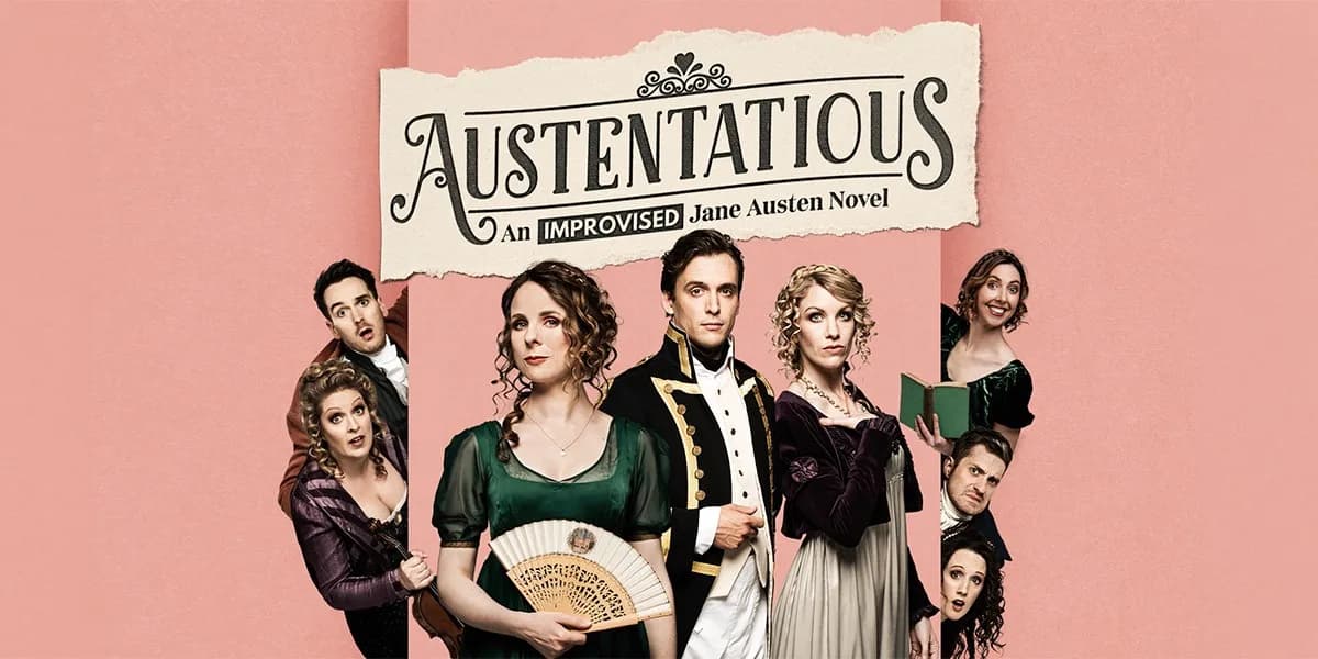 Austentatious: An Improvised Jane Austen Novel event poster