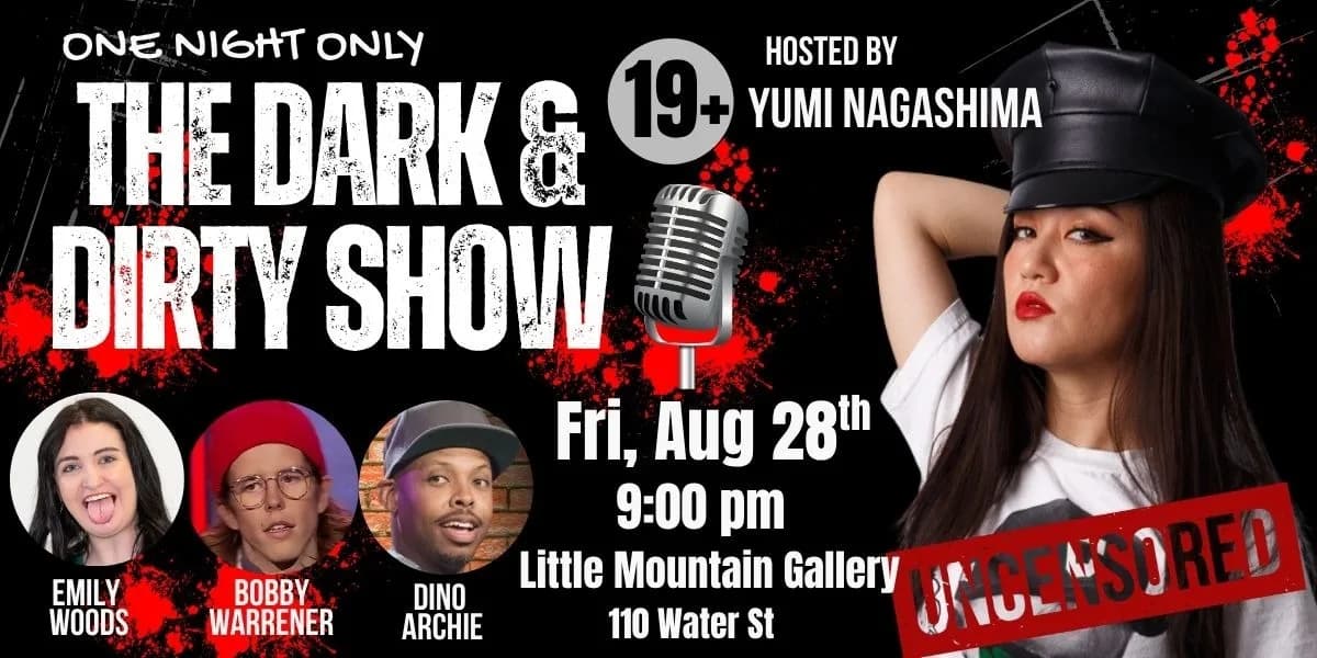 One Night Only: The Dark & Dirty Show event poster