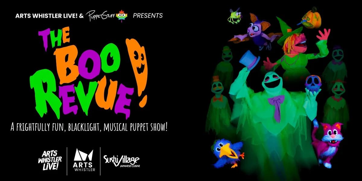 Arts Whistler Live! presents The Boo Revue! event poster