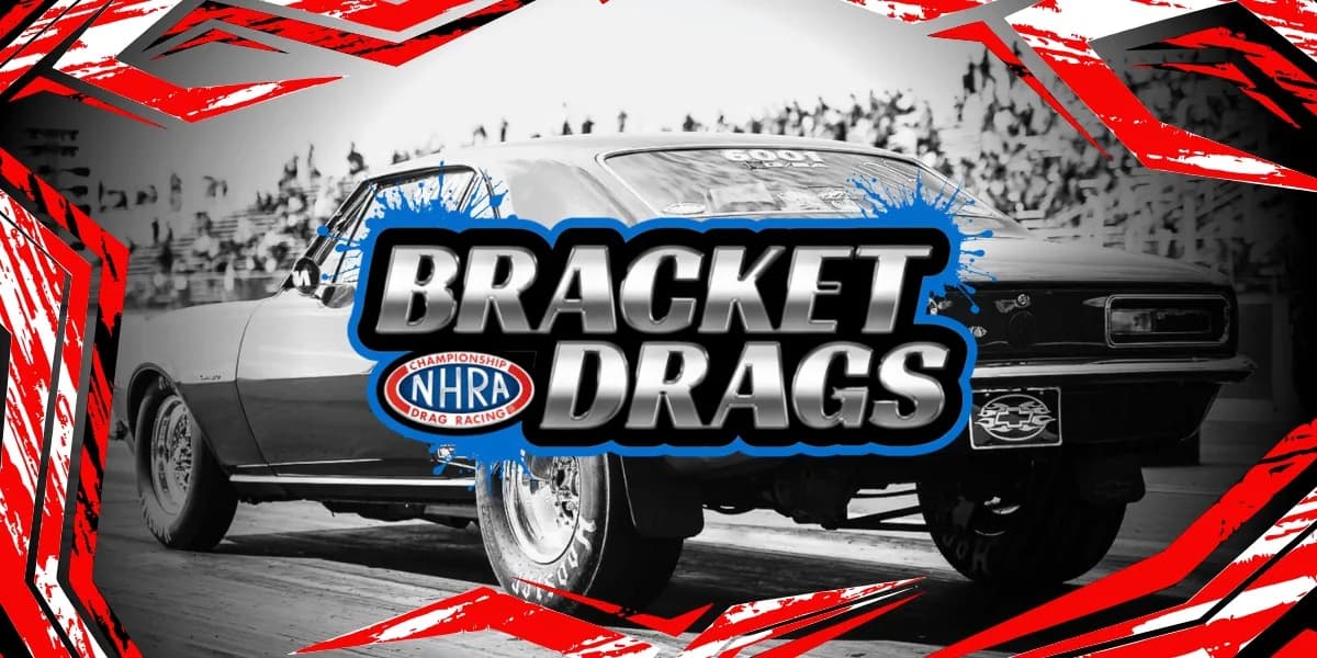 NHRA BRACKET DRAGS 2026 event poster