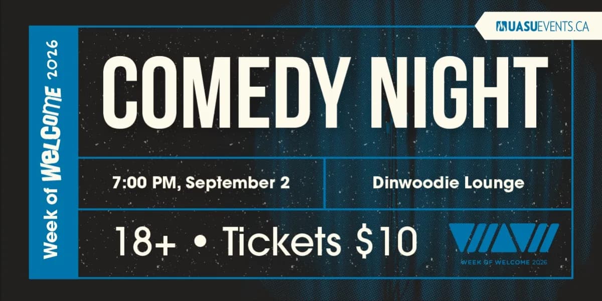 WOW 2026 | Comedy Night event poster