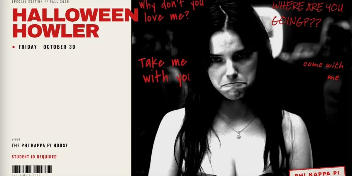 Halloween Howler event poster