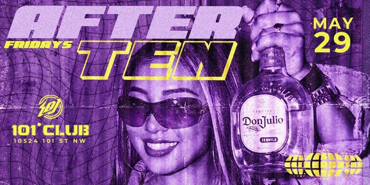 After Ten Urban Friday event poster