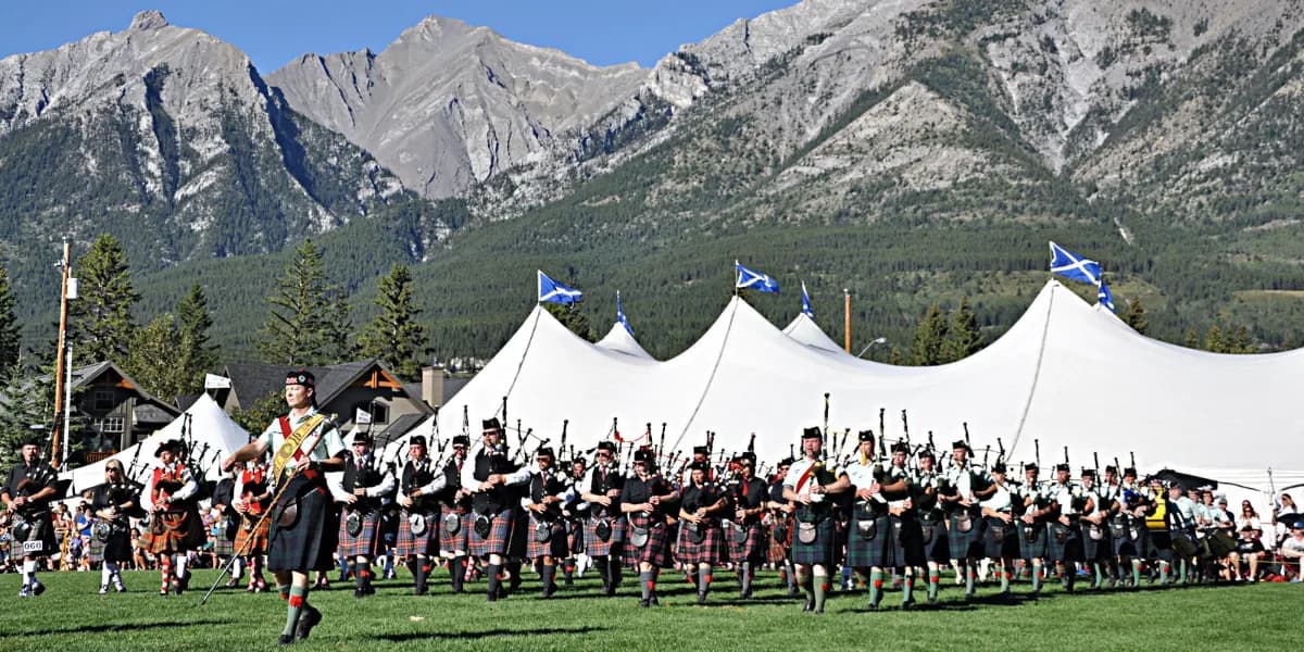 Canmore Highland Games 2026 event poster