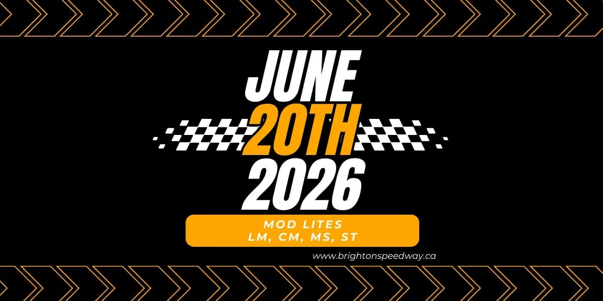 RACE 8- JUNE 20 event poster