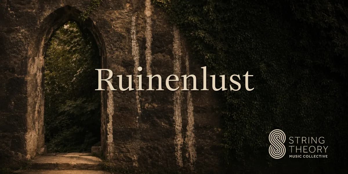 Ruinenlust event poster