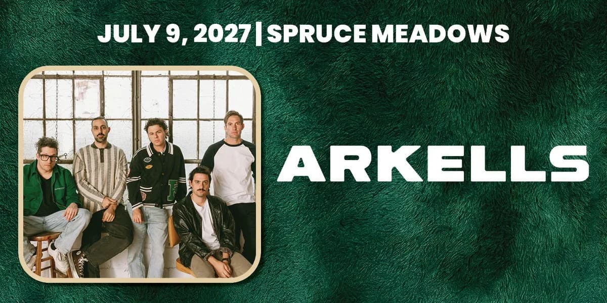 Arkells event poster