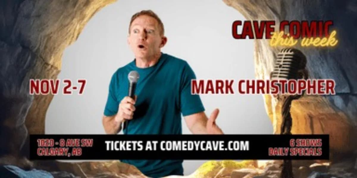 Performing November 2: Mark Christopher event poster