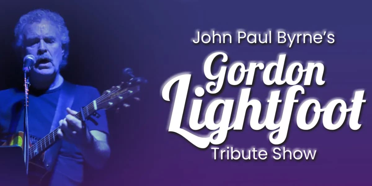 Gordon Lightfoot Tribute Show event poster