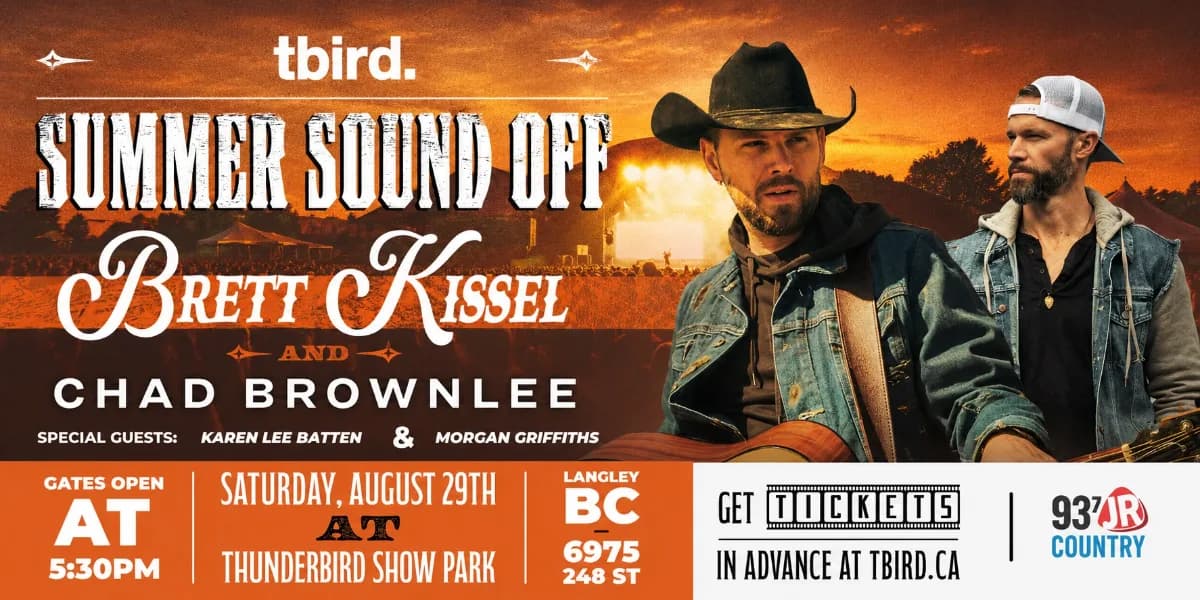 tbird Summer Sound Off event poster