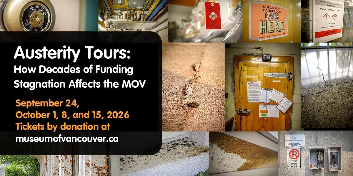 Austerity Tours: How Decades of Funding Stagnation Affects the MOV event poster