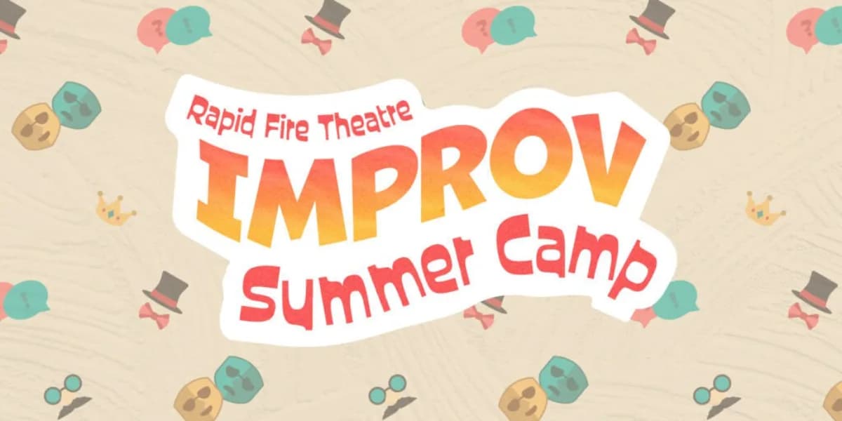 Improv Summer Camp Showcase event poster