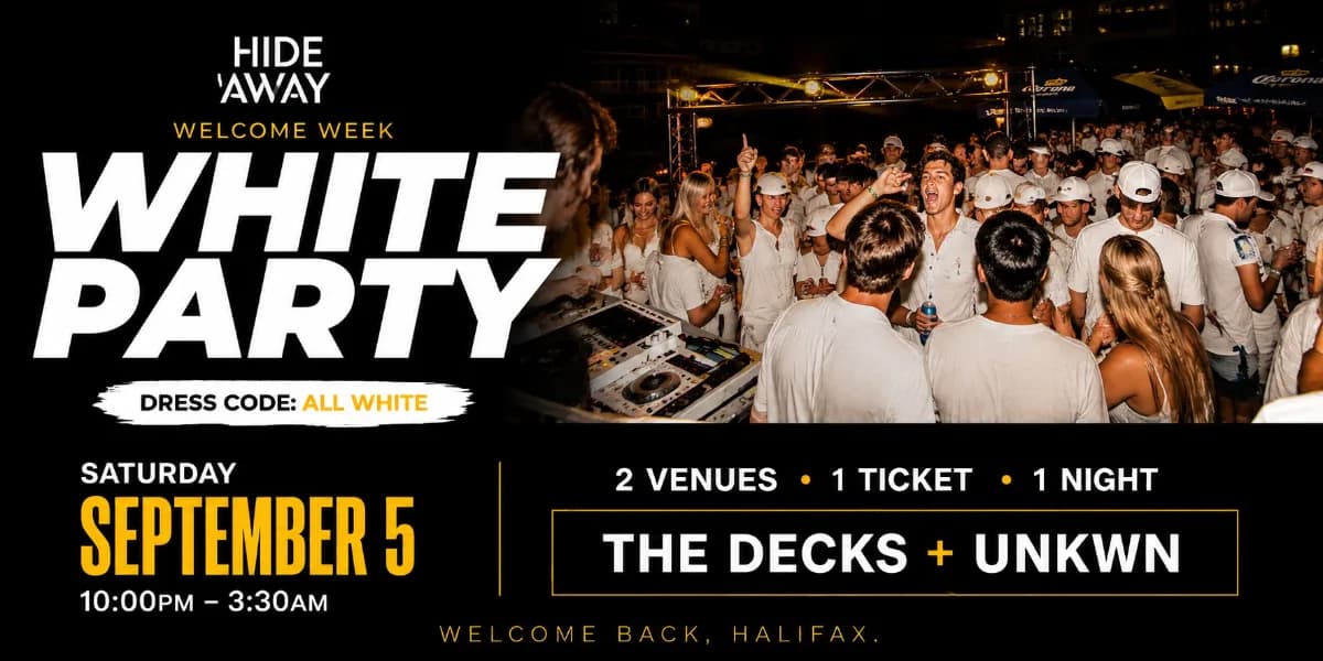HALIFAX WHITE PARTY event poster
