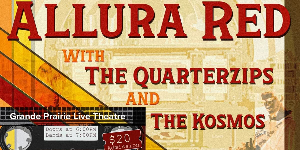 Allura Red event poster