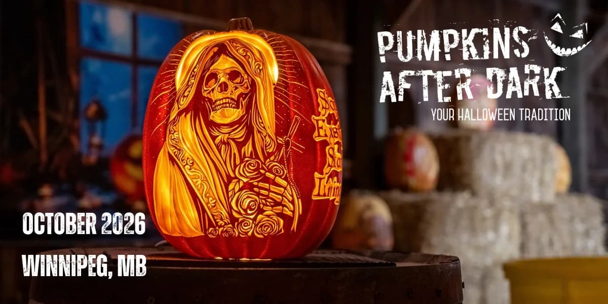 Pumpkins After Dark 2026 event poster