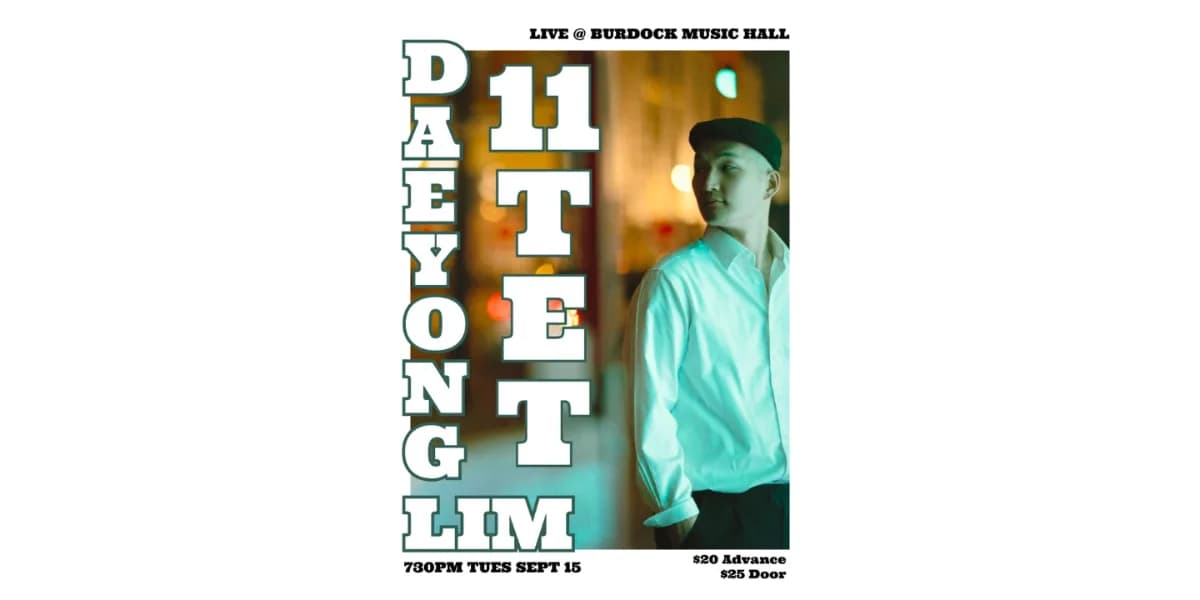 Daeyong and Friends event poster
