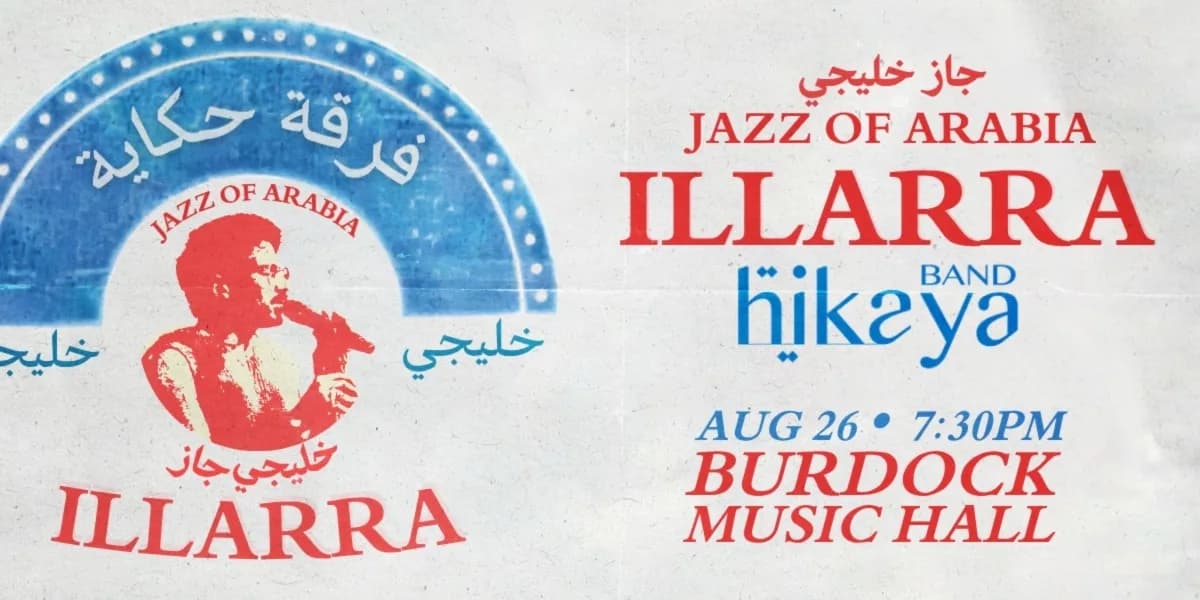 Jazz of Arabia with Illarra and Hikaya Band event poster