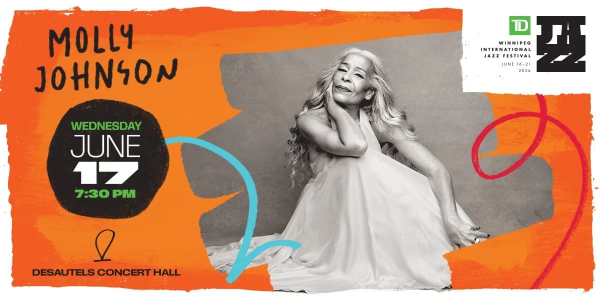 Molly Johnson event poster