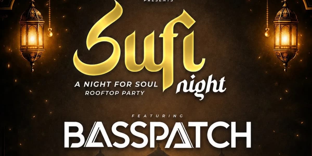 SUFI NIGHT - ROOFTOP PARTY | A NIGHT FOR SOUL | THE DECKS | 11TH SEPT | 10PM ONW event poster