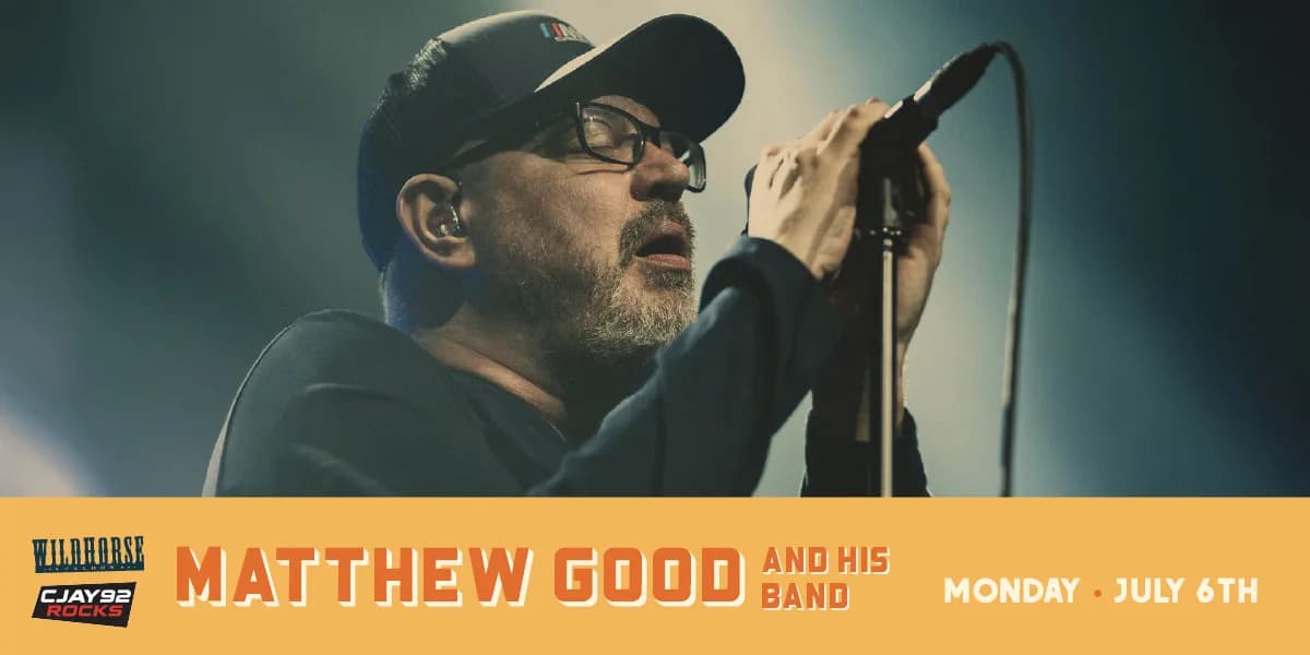 Matthew Good and His Band event poster