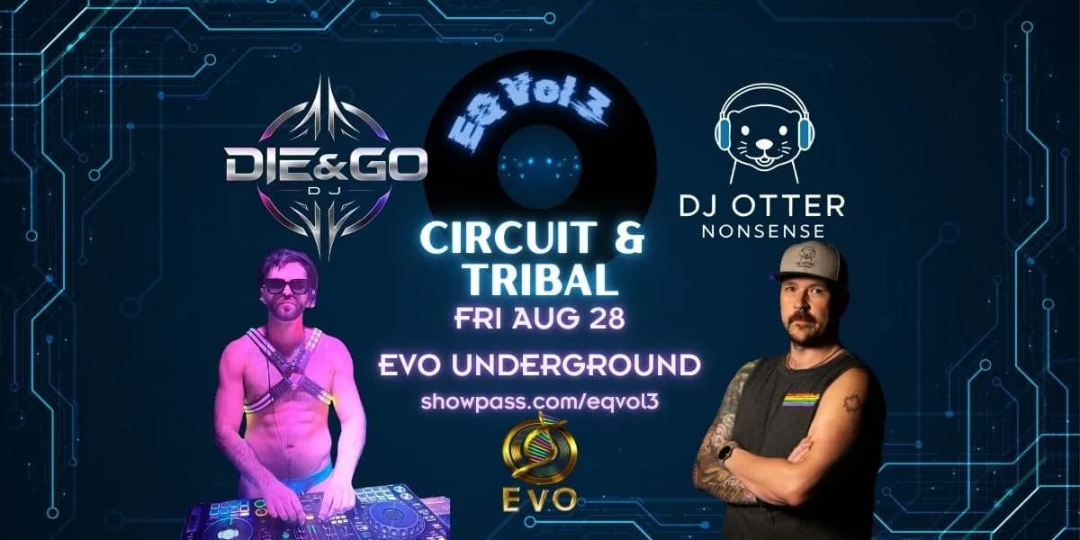 EQ Vol 3 - Circuit/Tribal event poster