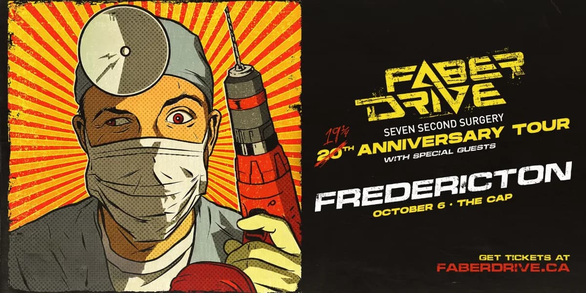 Faber Drive - Seven Second Surgery 19 1/4 Anniversary Tour with Special Guests event poster
