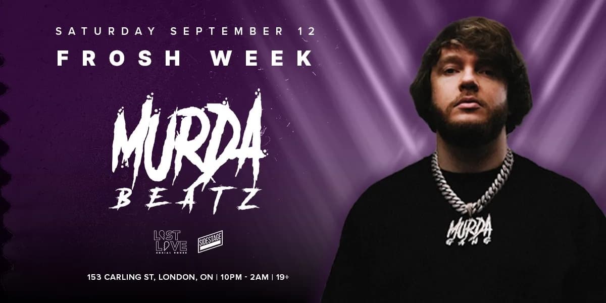 MURDA BEATZ @ LOST LOVE event poster