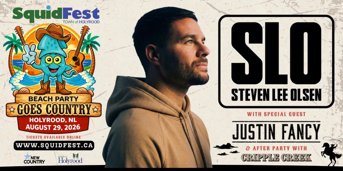 SquidFest37 Beach Party Goes Country event poster