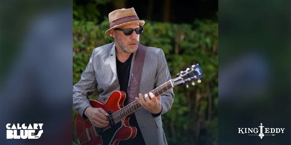 Tony D: Presented by Calgary Bluesfest event poster