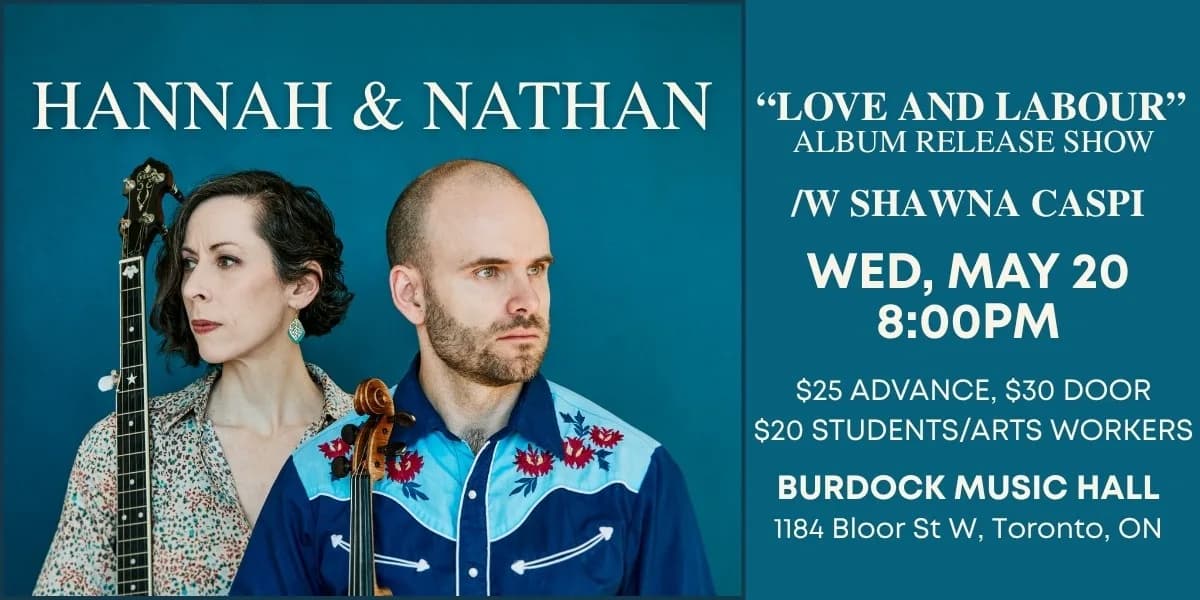 Hannah & Nathan event poster