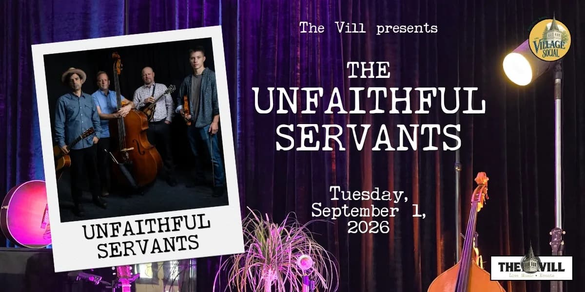 The Unfaithful Servants event poster