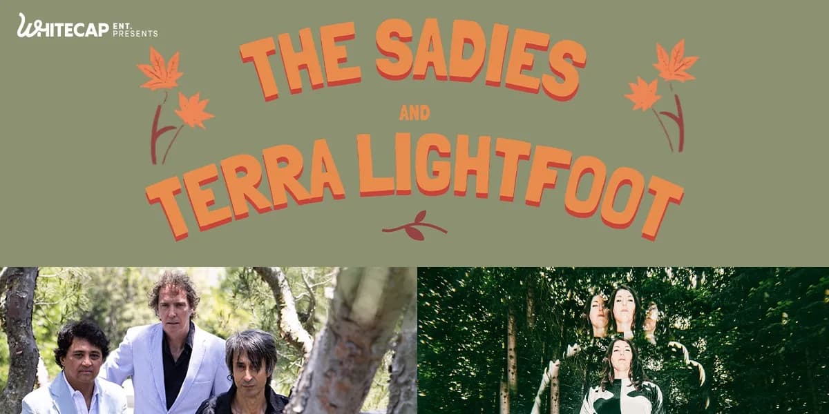The Sadies and Terra Lightfoot event poster