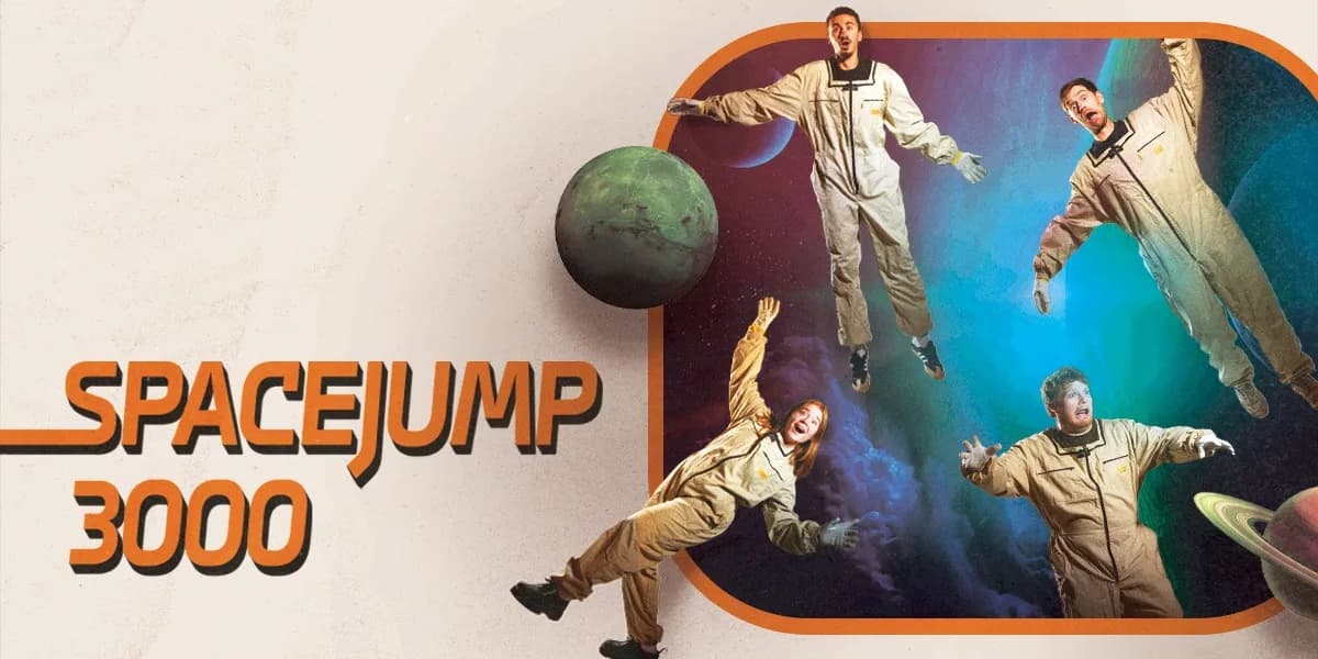 Space Jump 3000 event poster