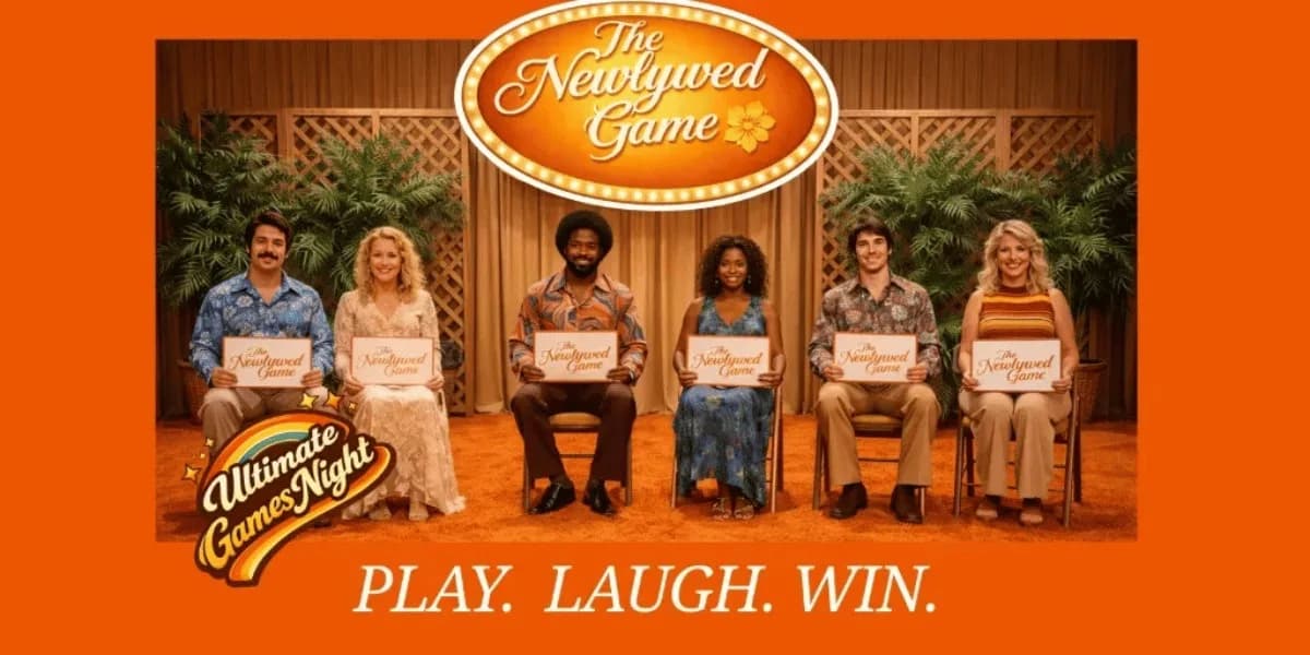 The Newlywed Game Night event poster