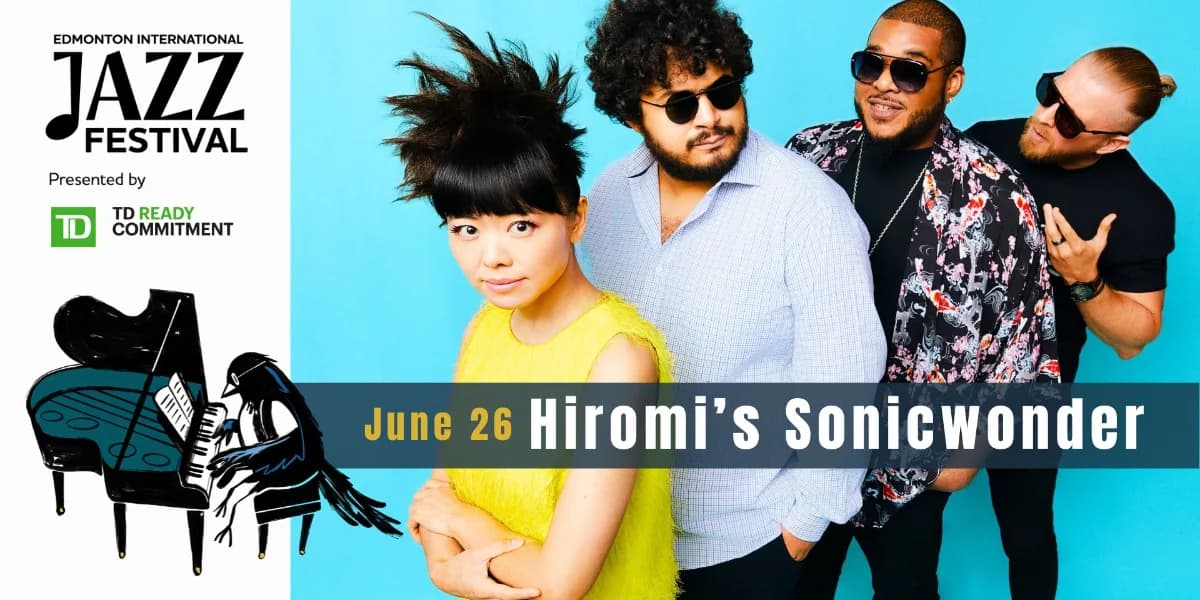 Hiromi's Sonicwonder event poster