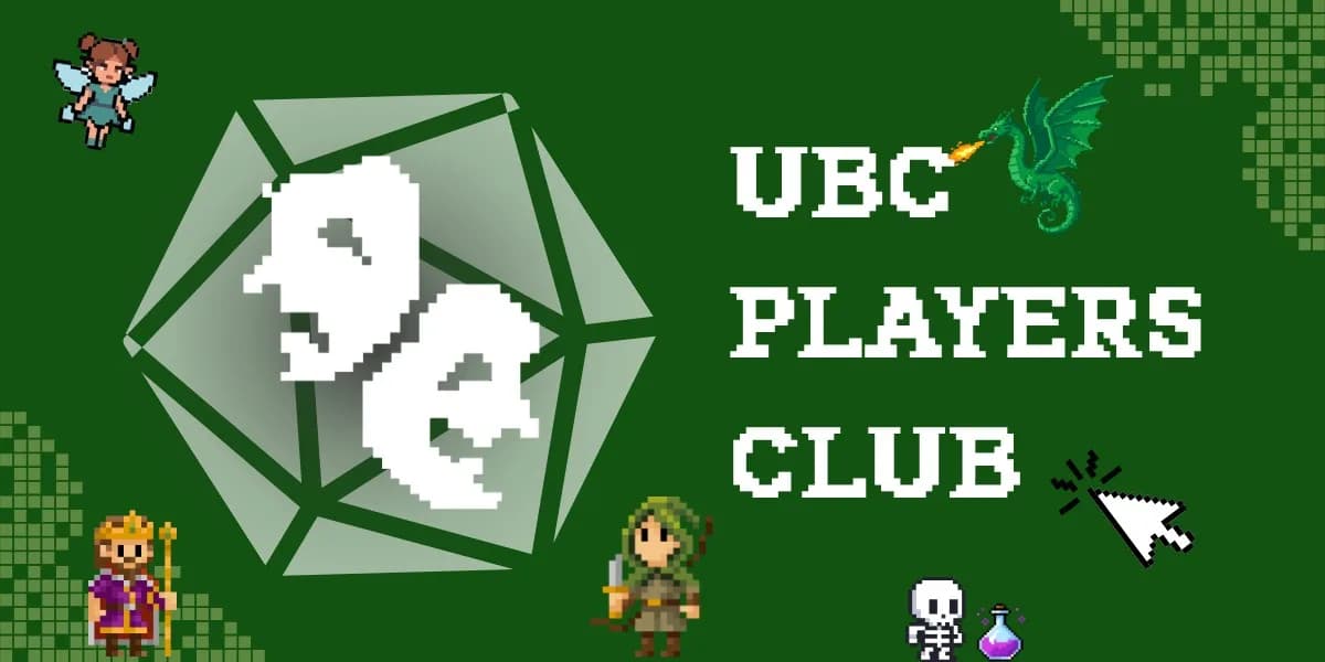 UBC Players Club Presents: She Kills Monsters event poster