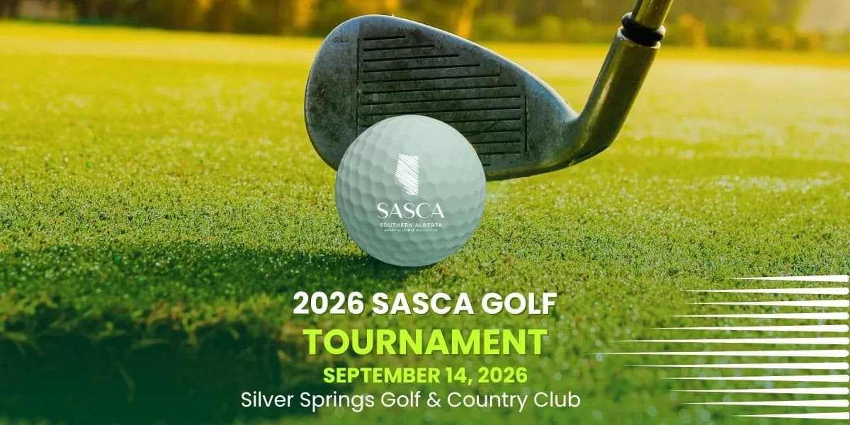 SASCA Annual Charity Golf Tournament 2026 event poster