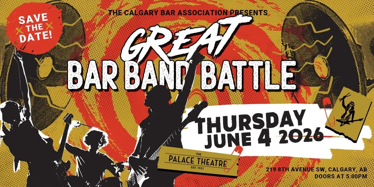 The Great Bar Band Battle 2026 event poster