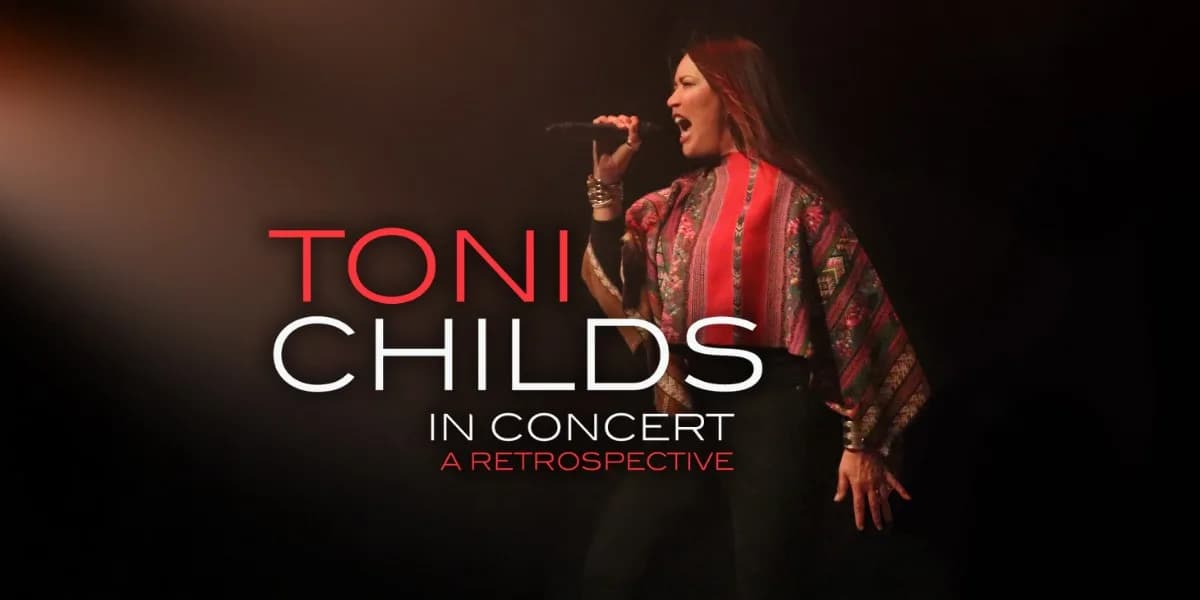 Toni Childs - A Retrospective event poster