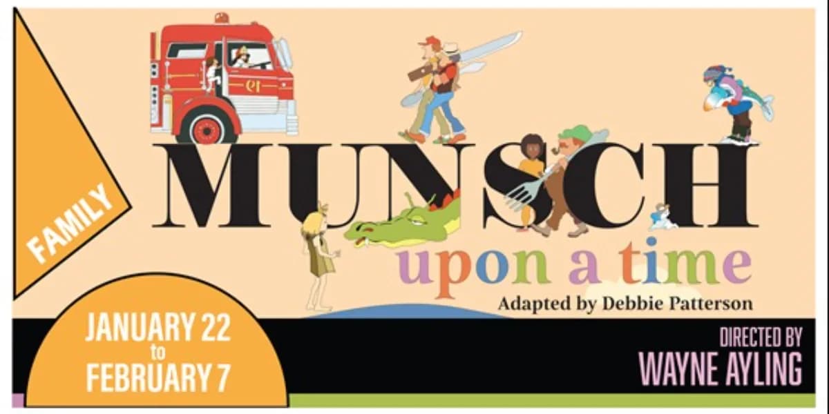 Munsch Upon a Time event poster