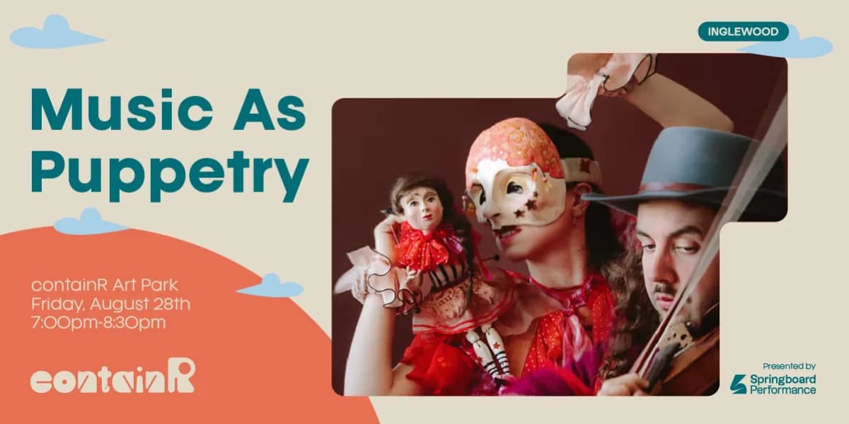 Music as Puppetry event poster