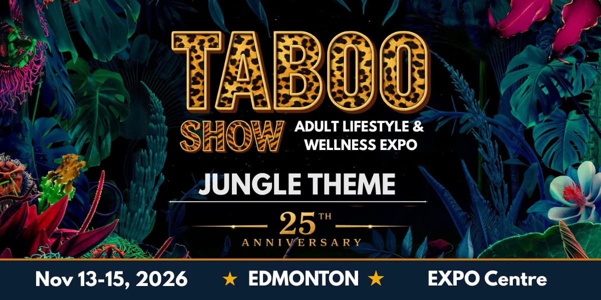 Edmonton Taboo Show - Adult Lifestyle & Wellness Expo 2026 event poster