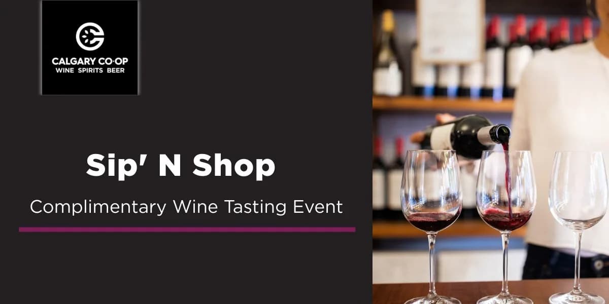Sip ‘ N Shop (FREE) - Shawnessy event poster