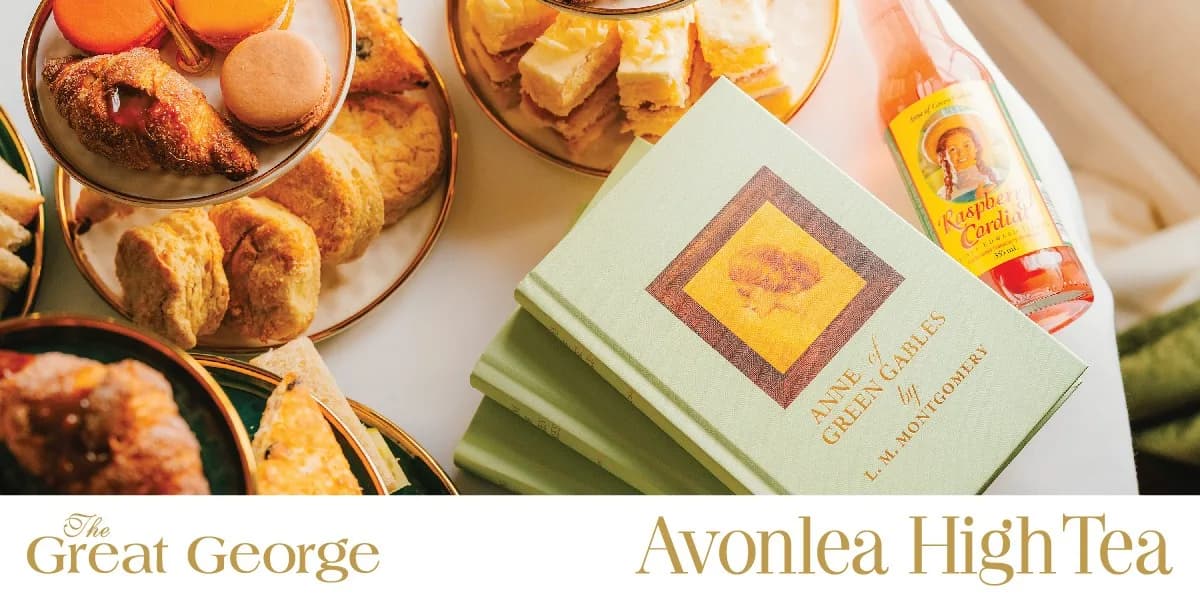 Avonlea High Tea event poster