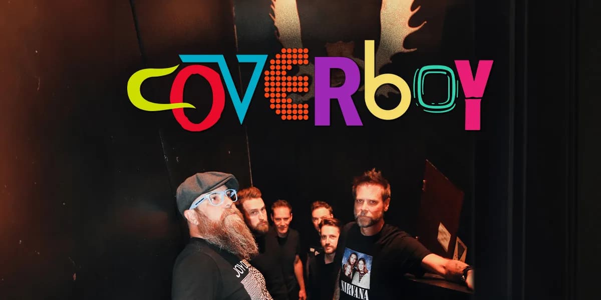 Coverboy event poster