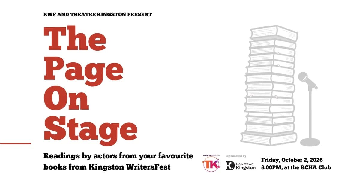 The Page on Stage event poster