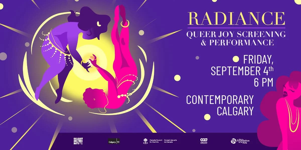 RADIANCE: Queer Joy Screening & Performances event poster
