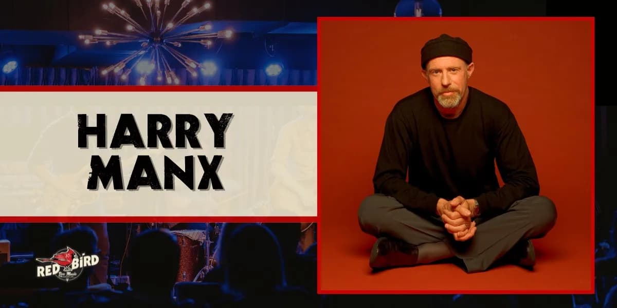 Harry Manx event poster