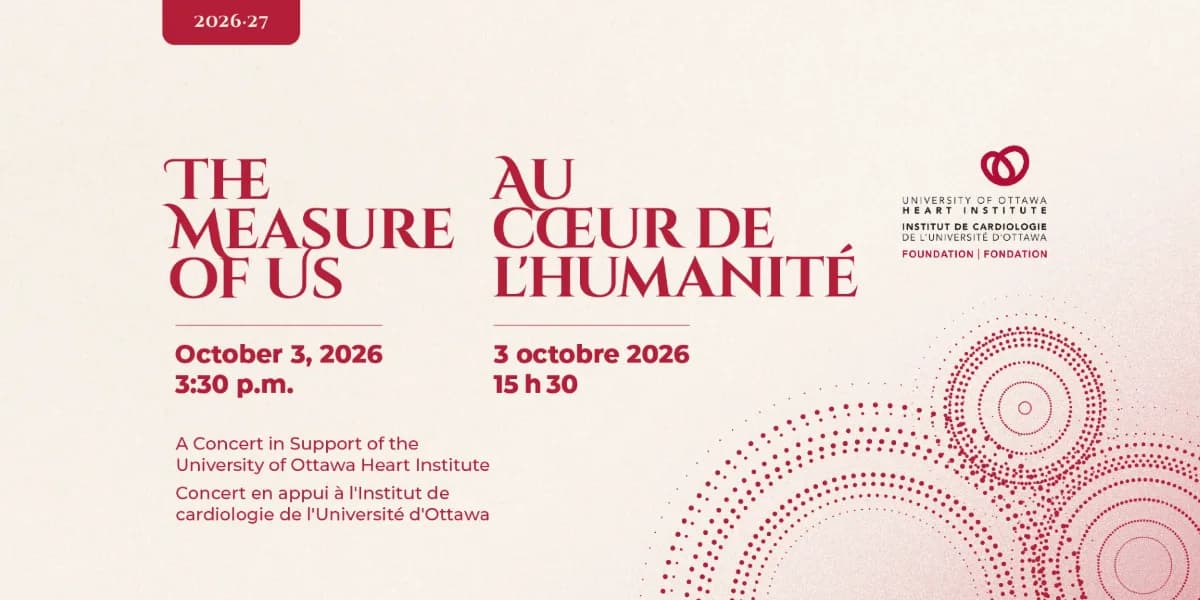 The Measure of Us / Au cœur de l’humanité event poster